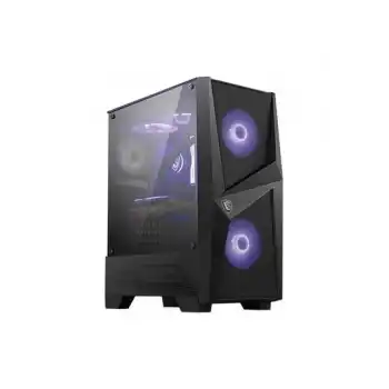 MSI MAG FORGE 100M USB3.2 2x12CM RGB + 12CM FAN PENCERELI ATX SIYAH KASA