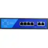 EZCOOL EZ-04PSE 4PORT 4FE+2FE 65W MEGABİT POE SWİTCH