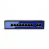 EZCOOL EZ-08PSE 8PORT 8FE+2FE 120W MEGABİT POE SWİTCH