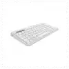 LOGITECH K380S, Pebble Keys 2,  Beyaz, 920-011860, Bluetooth, Türkçe, Q, Multimedya, Mini Klavye