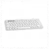 LOGITECH K380S, Pebble Keys 2,  Beyaz, 920-011860, Bluetooth, Türkçe, Q, Multimedya, Mini Klavye