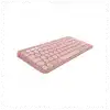 LOGITECH K380S, Pebble Keys 2,  Rose, 920-011861, Bluetooth, Türkçe, Q, Multimedya, Mini Klavye