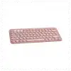 LOGITECH K380S, Pebble Keys 2,  Rose, 920-011861, Bluetooth, Türkçe, Q, Multimedya, Mini Klavye