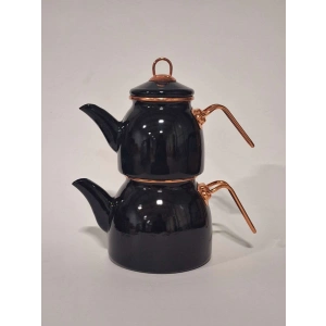 2K EMAYE ÇAYDANLIK TAKIMI SİYAH 2.KALİTE (ÜRÜN DIŞ KISMINDAN KULLANIMA MANİ OLMAYACAK VE SAĞLIĞA ZARAR VERMEYECEK ŞEKİLDE DEFOLUDUR)