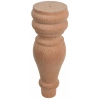 Ahşap Torna Ayak Sehpa Ayağı Kanepe Ayağı Koltuk Ayağı Yatak Ayağı 19x7 cm