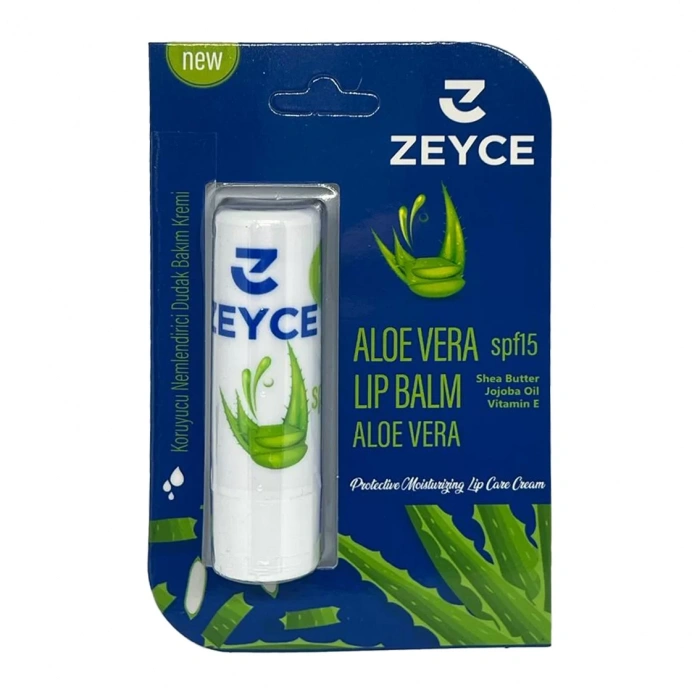 Zeyce Aloe Vera Dudak Bakım Kremi 4,8 gr ALOE VERA LIP BALM spf:15
