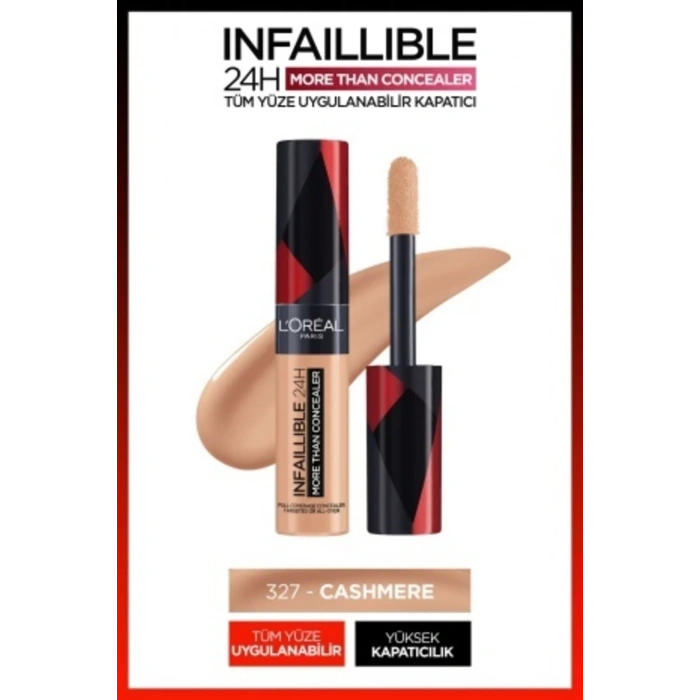 Loreal Paris Infaillible Tüm Yüze Uygulanabilir Kapatıcı 327 Cashmere