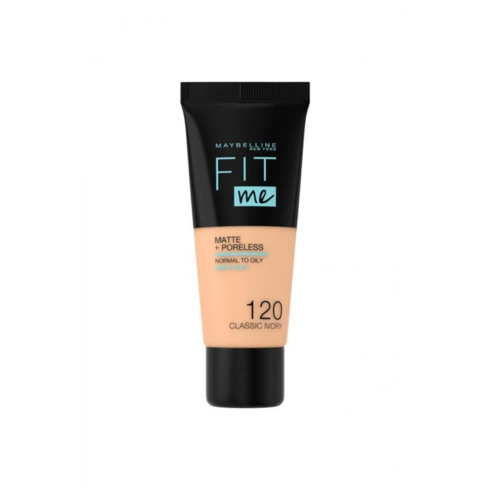 Maybelline New York Fit Me Matte+poreless Fondöten - 120 Classic Ivory