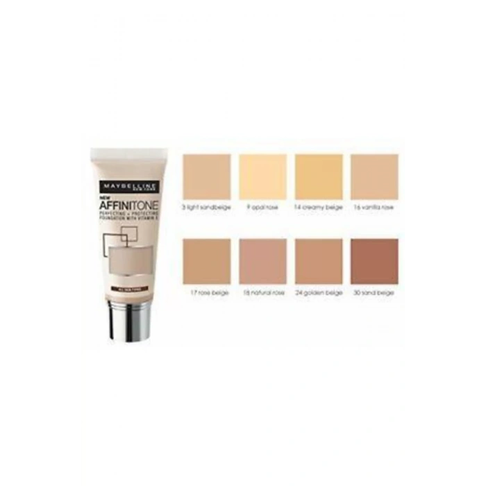 Maybelline New York Nemlendirme Etkili Fondöten - Affinitone Foundation No: 24
