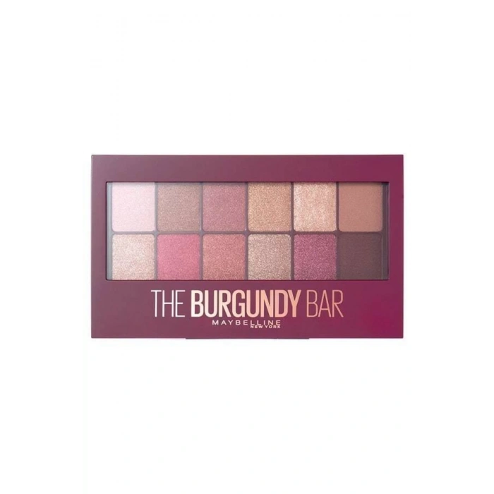 Maybelline New York Göz Farı Paleti - The Burgundy Eye Shadow Palette