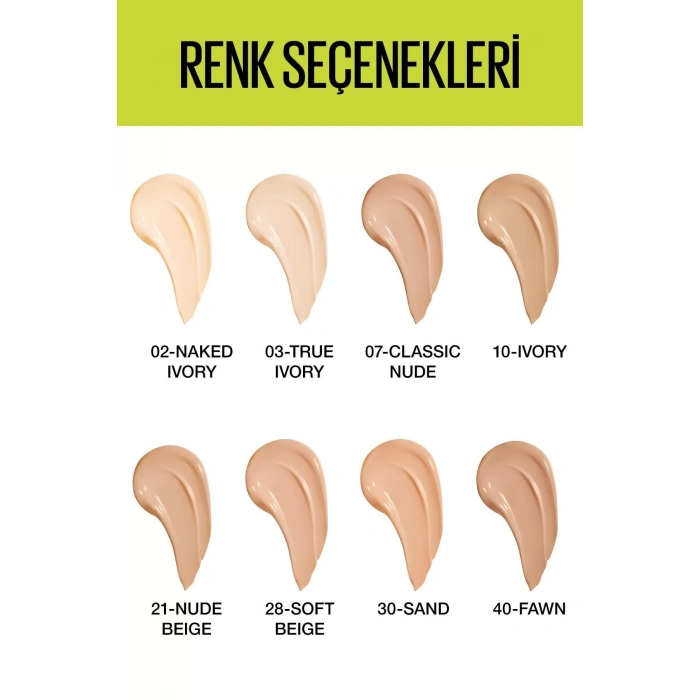 Maybelline New York Superstay Active Wear 30h Foundatıon 21 Nude Beige