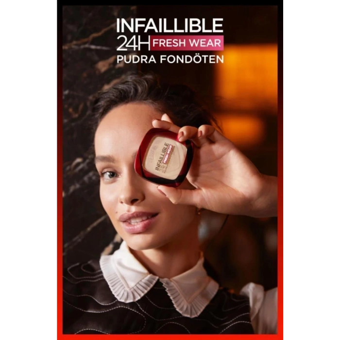 Loreal Paris Infaillible 24h Fresh Wear Pudra Fondöten 140 Golden Beige