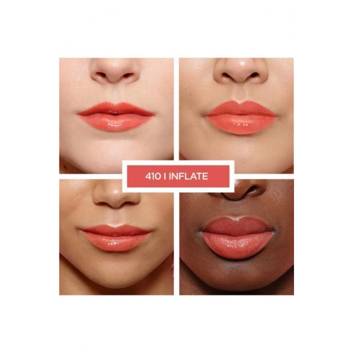 Loreal Paris Brilliant Signature Plump In Gloss Ruj 410 I Inflate
