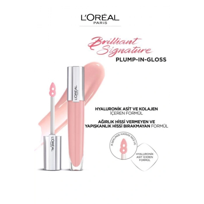 Loreal Paris Brilliant Signature Plump In Gloss Ruj 402 I Soar