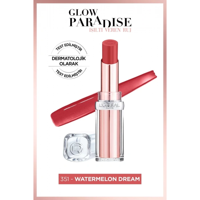 Loreal Paris Color Riche Plump & Shine Ruj 102 Watermelon Dream