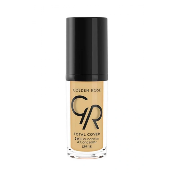 Golden Rose Bej Total Cover Foundation 23 Medium Yellow Beige 30 ml