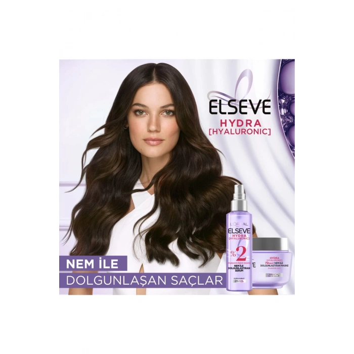 ELSEVE Hydra hyaluronic 72 Saat Nem İle Dolgunlaştıran Maske 300 ml