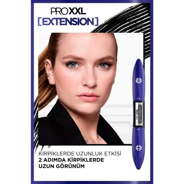 Loreal Paris Pro XXL Extension Çift Taraflı Maskara - Uzunluk Etkisi