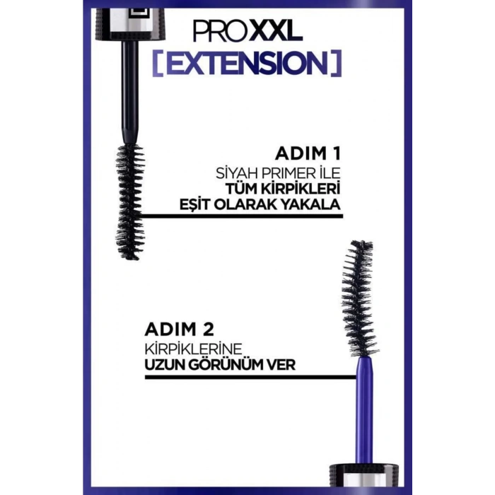 Loreal Paris Pro XXL Extension Çift Taraflı Maskara - Uzunluk Etkisi