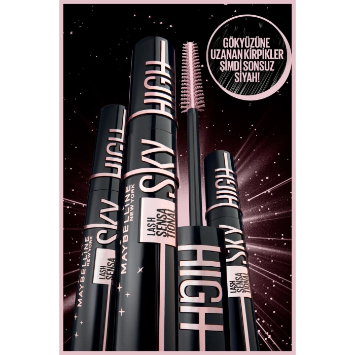 Maybelline New York Lash Sensational Sky High Cosmic Black Maskara