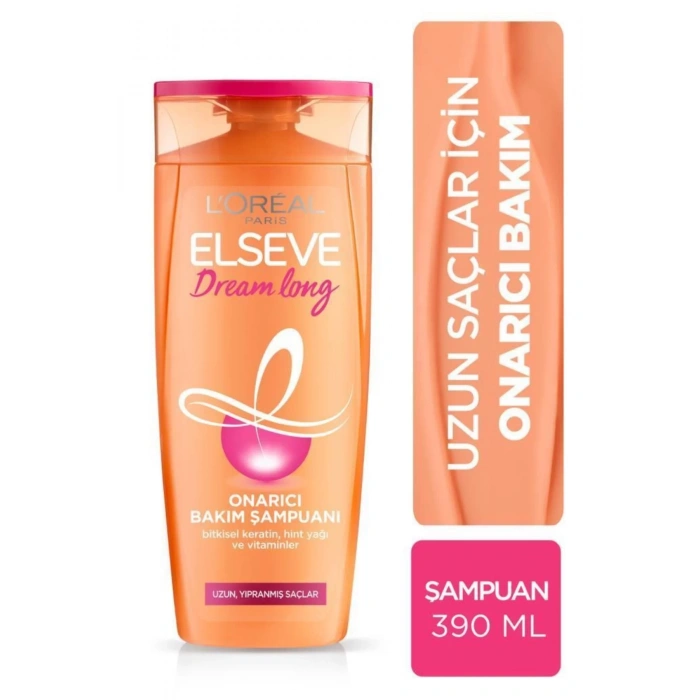 ELSEVE Dream Long Onarıcı Bakım Şampuanı 390 ml