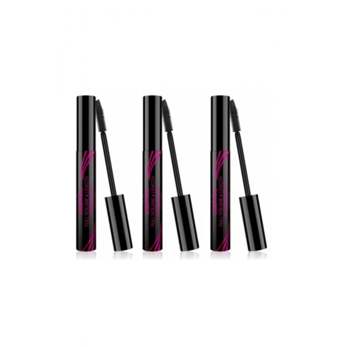 Golden Rose Ekstra Hacim & Uzunluk Veren Siyah Maskara - Essential Full Volume & Lenght Intense X 3