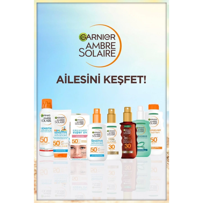 Garnier Ambre Solaire Sensitive Advanced Hipoalerjenik Güneş Koruyucu Sprey Spf50+ 200ml