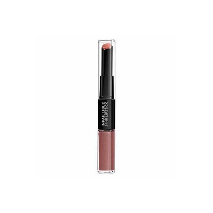 Loreal Paris Infaillable Lipstick 2 Steps 312 Incessant Rus