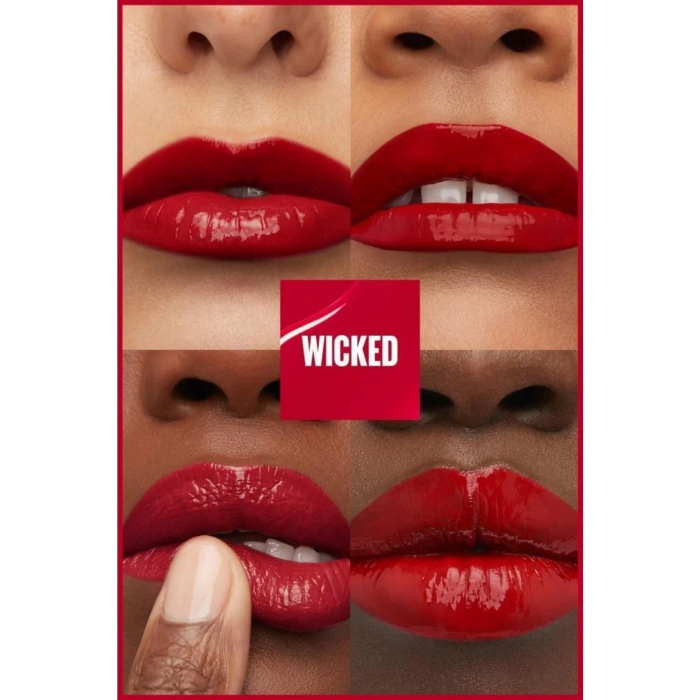 Maybelline Super Stay Vinyl Ink Uzun Süre Kalıcı Likit Parlak Ruj 50 Wicked