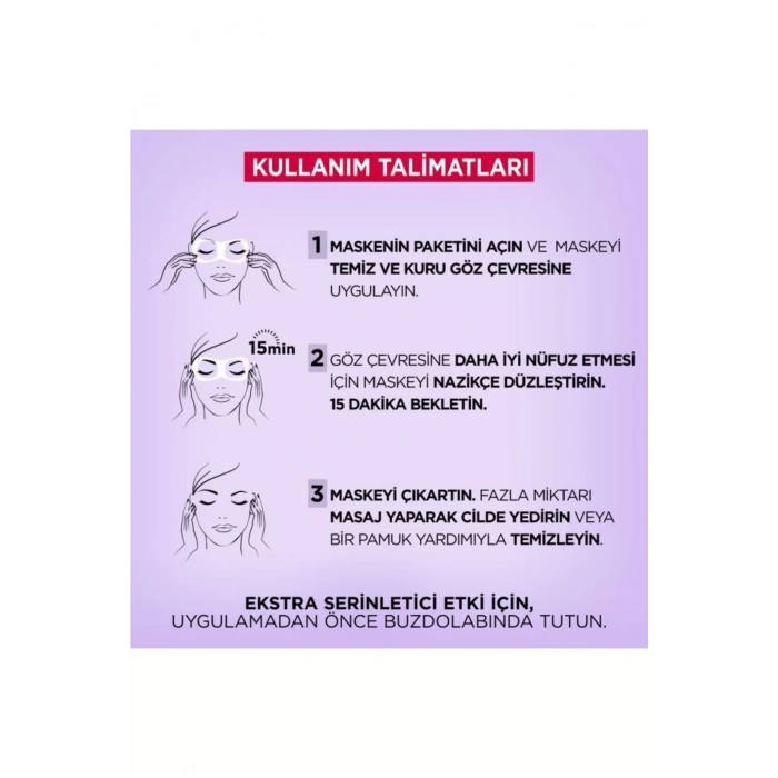Loreal Paris Revitalift Filler Serinletici Göz Serum Maskesi
