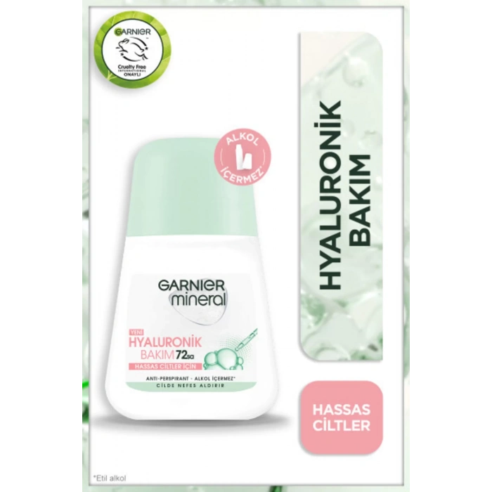 Garnier Mineral Hyaluronik Bakım Roll-on Deodorant