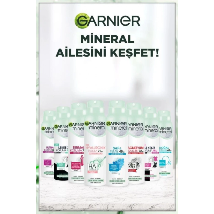 Mineral Hyaluronik Bakım Sprey Deodorant