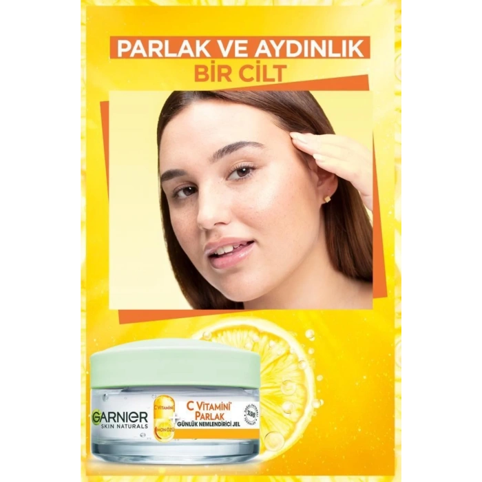 Garnier C Vitamini Parlak Günlük Nemlendirici Jel 50 ml
