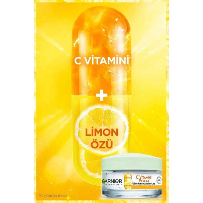 Garnier C Vitamini Parlak Günlük Nemlendirici Jel 50 ml