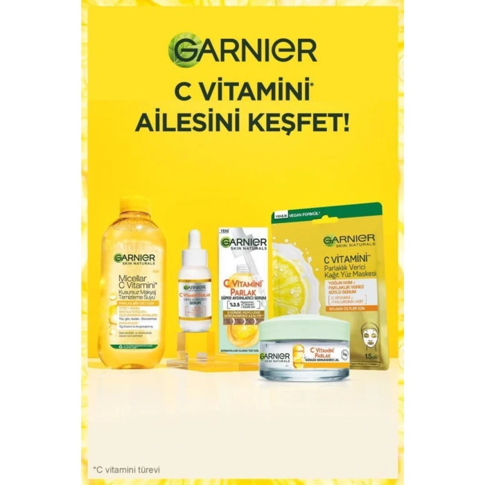 Garnier C Vitamini Parlak Günlük Nemlendirici Jel 50 ml