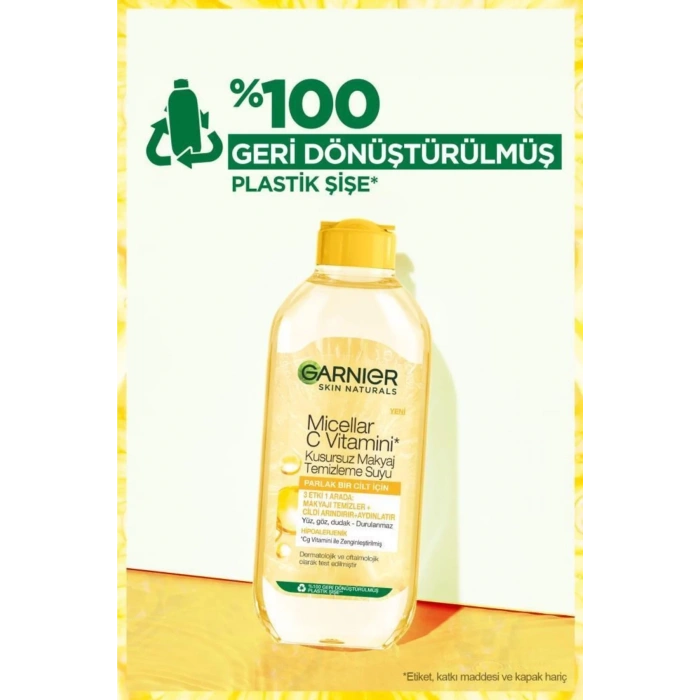 Garnier Micellar C Vitamini Kusursuz Makyaj Temizleme Suyu 400 ml