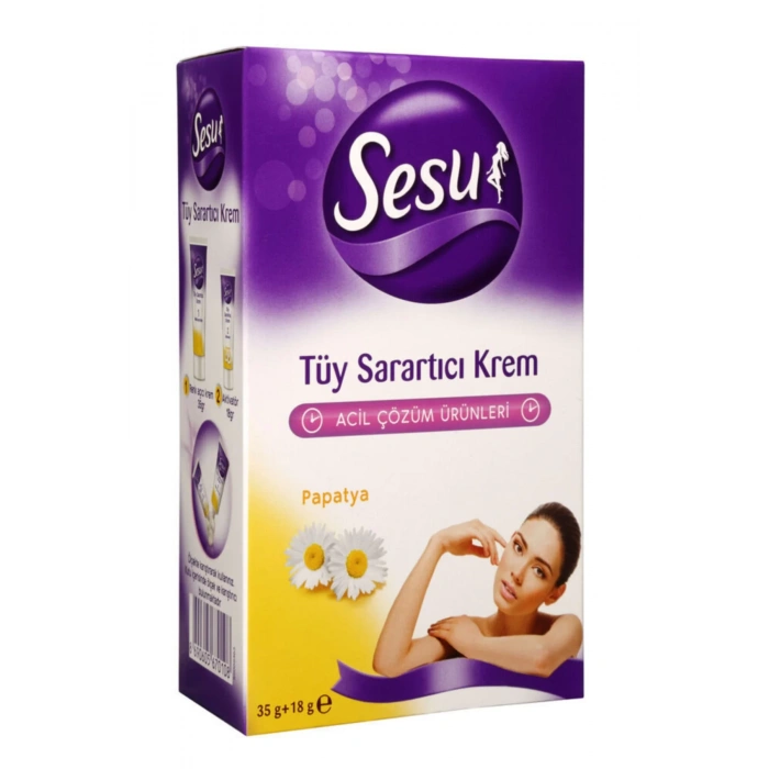 Sesu Tüy Sarartıcı Krem 35 ml