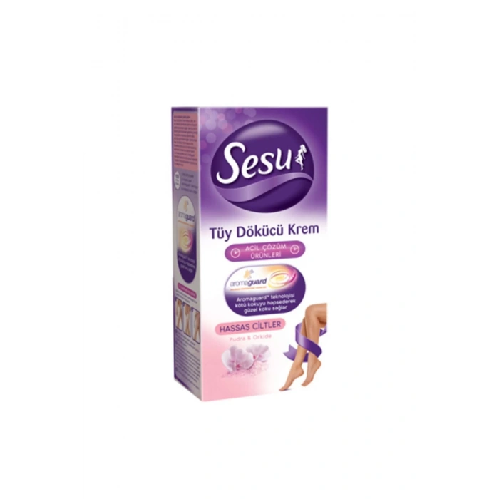 Sesu Tüy Dökücü Krem Hassas Ciltler 40 ml