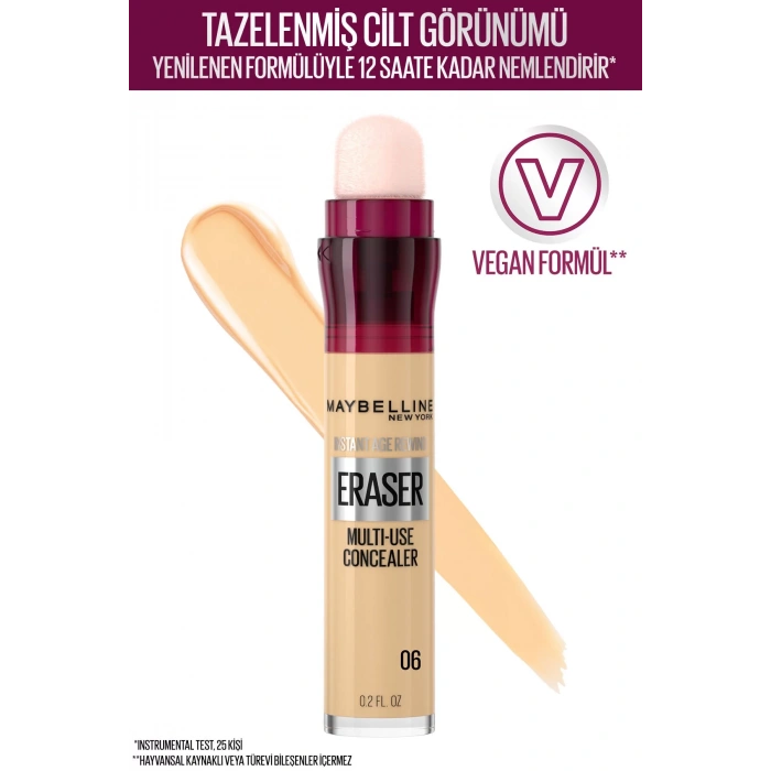Maybelline New York Kapatıcı - Instant Age Eraser Concealer 06 Neutralizer 6 ml