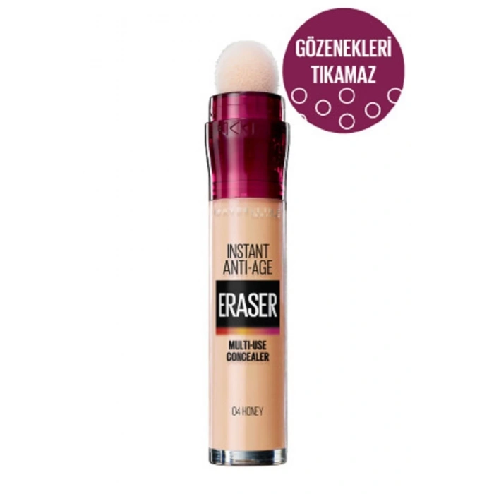 Maybelline New York Kapatıcı - Instant Age Eraser Concealer 04 Honey