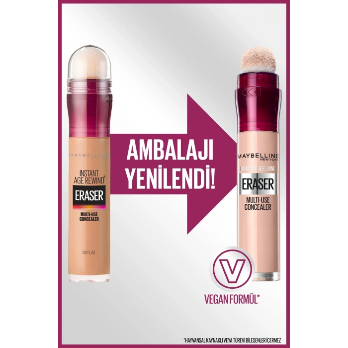 Maybelline New York Instant Anti Age Eraser Kapatıcı - 02 Nude