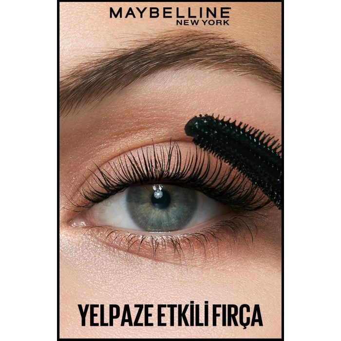Maybelline New York Lash Sensational Yelpaze Etkili Intense Black Maskara - Ekstra Siyah