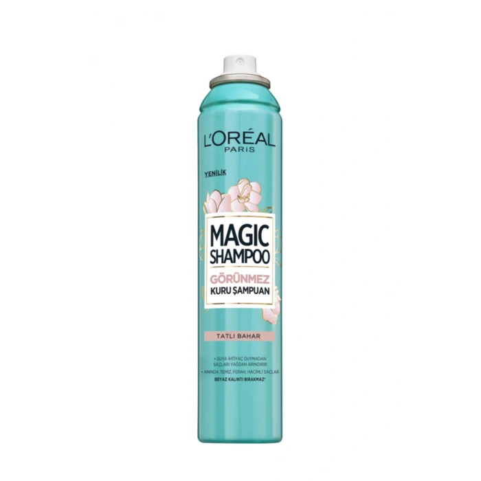 Loreal Paris Görünmez Kuru Şampuan - Magic Shampoo 200 ml Tatlı Bahar