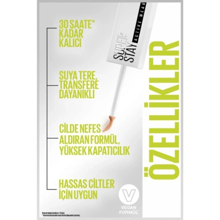 Maybelline New York Super Stay 30h Kapatıcı - 10 Fair
