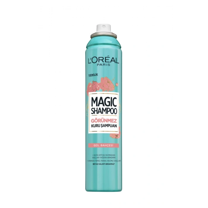 Loreal Paris Görünmez Kuru Şampuan - Magic Shampoo 200 ml Gül Bahçesi