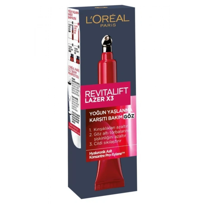 Loreal Paris Revitalift Lazer X3 Göz Bakım Kremi Loreal