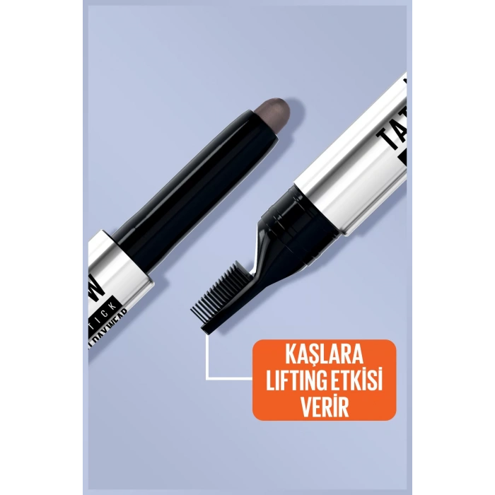 Maybelline New York Kaş Kalemi Tattoo Brow Lift Stick 04 Deep Brown