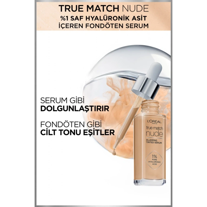 Loreal Paris True Match Nude Fondöten Serum 2-3 Light