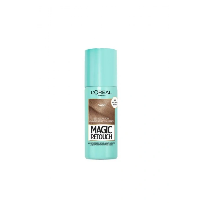 Loreal Paris Magic Retouch Beyaz Kapatıcı Sprey Sarı 75 ml Loreal