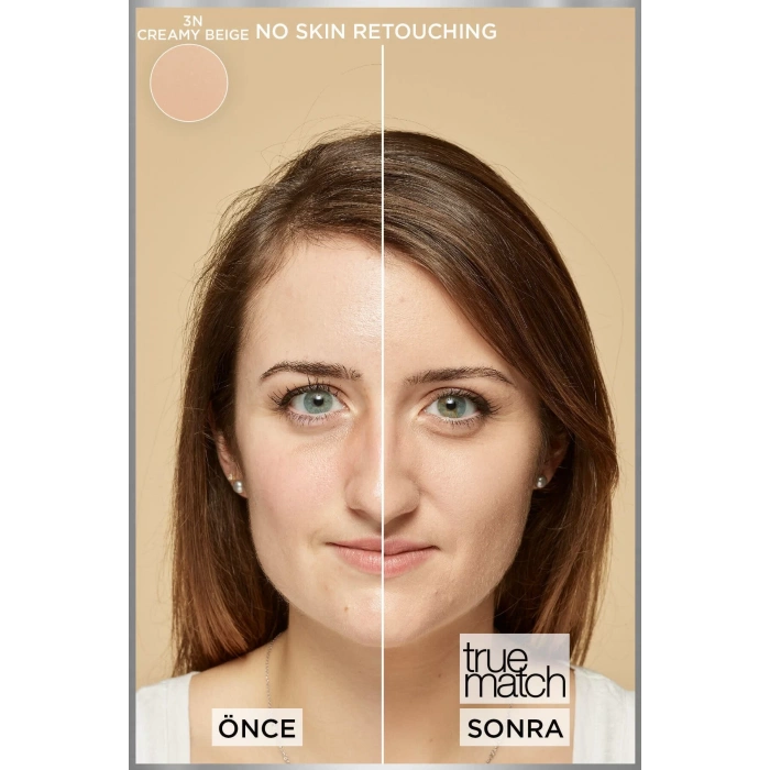 Loreal Paris True Match Bakım Yapan Fondöten 3N Creamy Beige